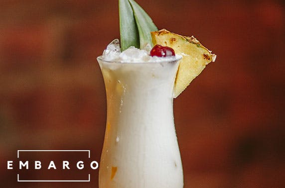 Newly-opened Embargo cocktail masterclass & dining