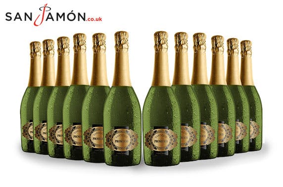 12 bottles of Prosecco DOC