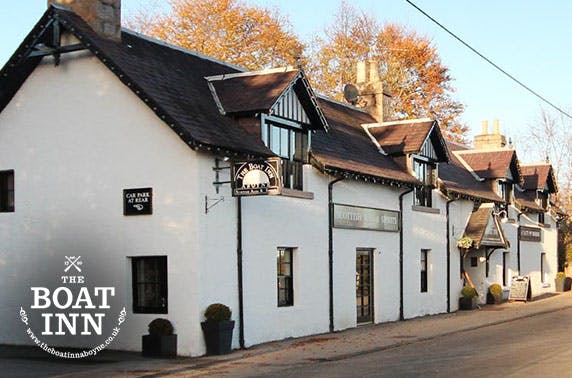 Peaceful Boat Inn stay, Aboyne