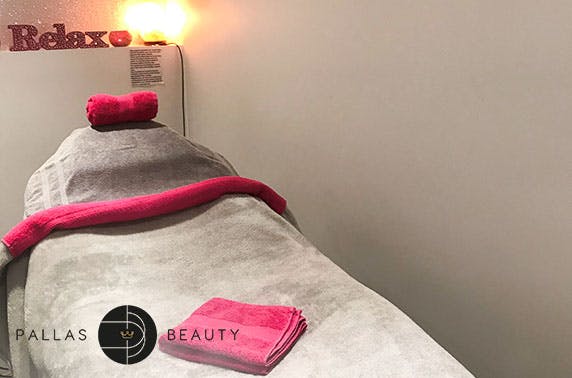 Facial & massage at brand new Pallas Beauty, West End