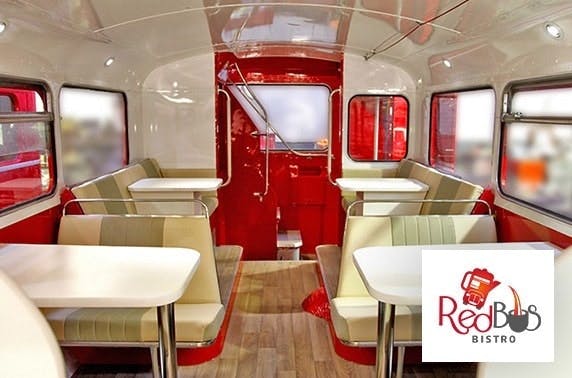 Red Bus Bistro Prosecco afternoon tea & tour