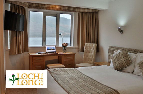 Loch Long Hotel DBB, near Loch Lomond - £69