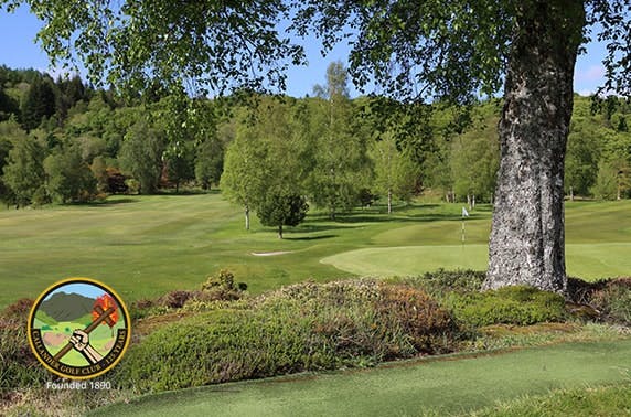 Callander Golf Club round & lunch