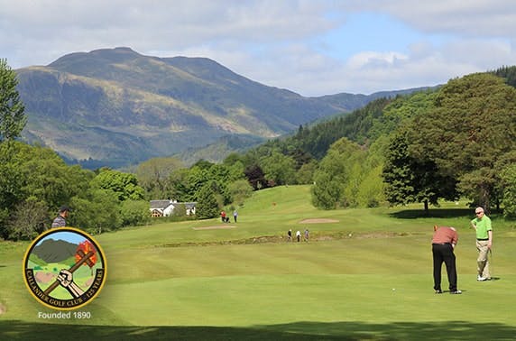 Callander Golf Club round & lunch
