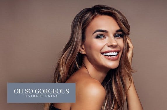 Award-winning cut & blow dry, Oh So Gorgeous Hairdressing
