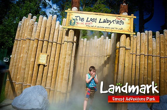 4* Landmark Forest Adventure Park, nr Aviemore