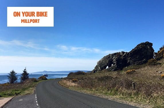 Bike or kayak hire, Millport