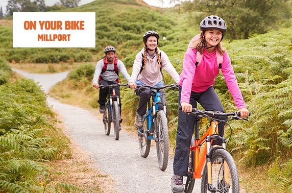 Bike or kayak hire, Millport