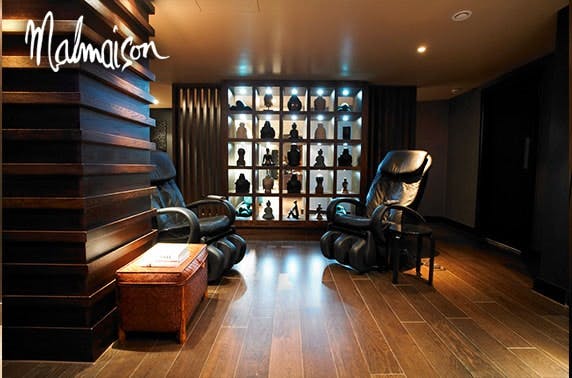 4* Malmaison Manchester spa day, lunch & Prosecco