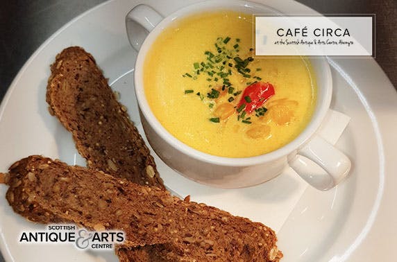 Café Circa at Scottish Antique & Arts Centre, Abernyte