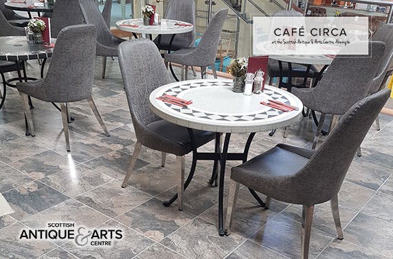 Café Circa at Scottish Antique & Arts Centre, Abernyte