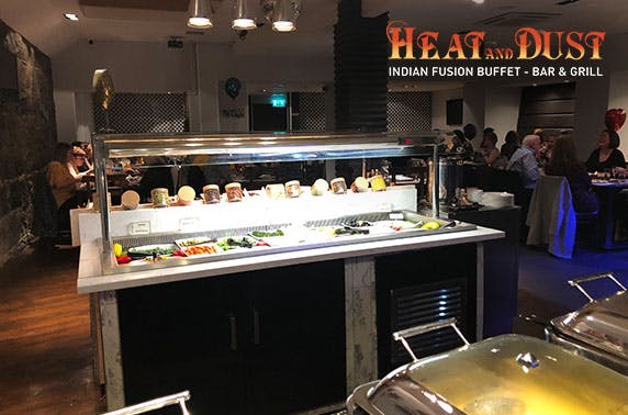 All you can eat Indian fusion buffet - £9.50pp