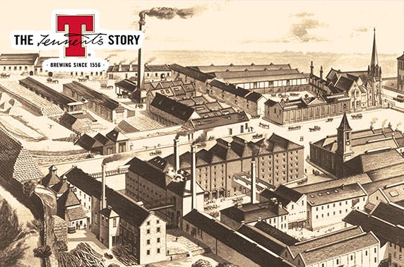 Tennent’s Heritage Walking Trail tour & beer