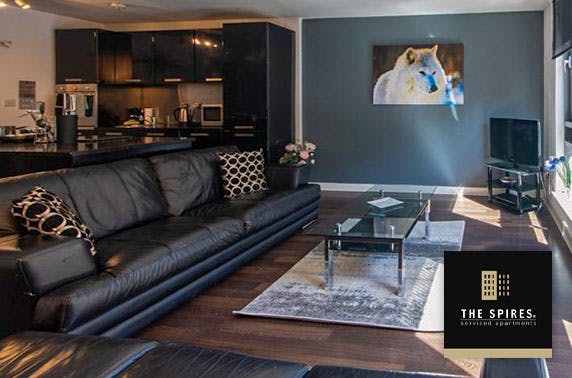 Glasgow City Centre apartment stay - from £25pp