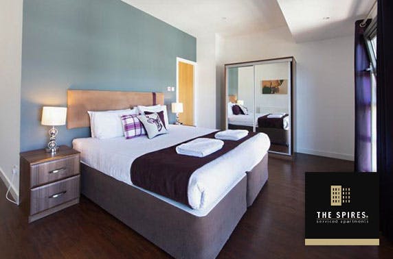 Glasgow City Centre apartment stay - from £25pp