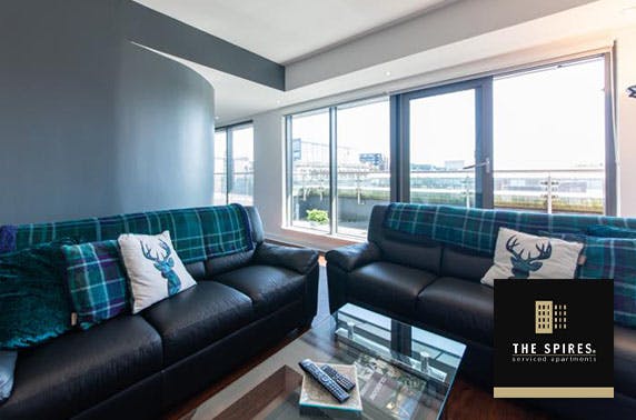 Glasgow City Centre apartment stay - from £25pp