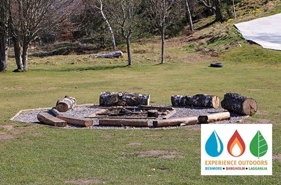 Camping pod stay, Cairngorms National Park