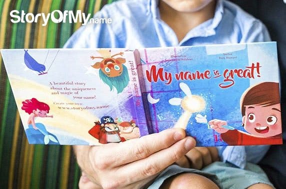 Personalised kids’ books – from £6 each