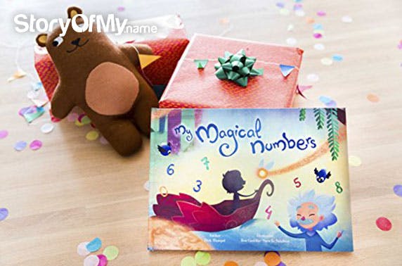 Personalised kids’ books – from £8 each