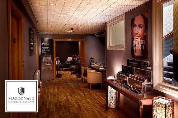 4* Macdonald Kilhey Court spa day