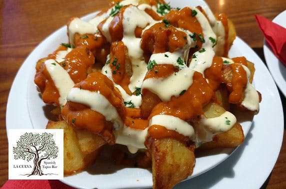 La Cueva food & drinks voucher