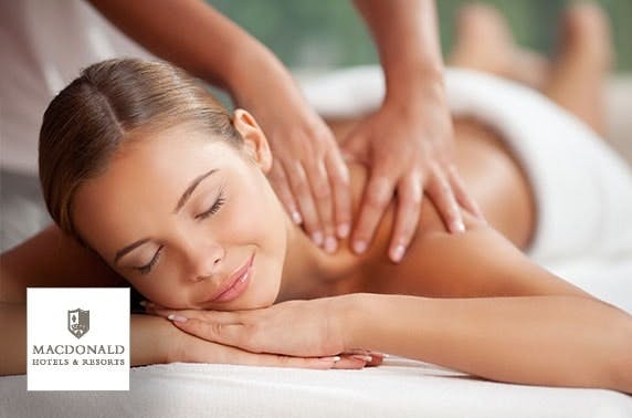 4* Macdonald Kilhey Court spa day