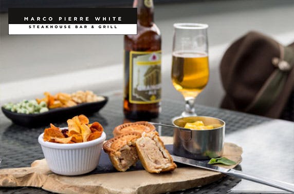 Marco Pierre White dinner & overnight