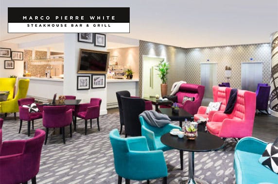 Marco Pierre White dinner & overnight