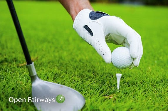 Open Fairways golf membership - save as you play