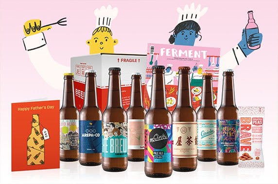 Beer discovery box from Beer52