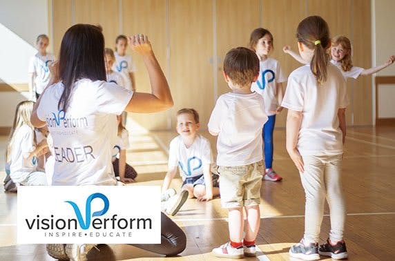 3 day school holiday performing arts workshop with Vision Perform
