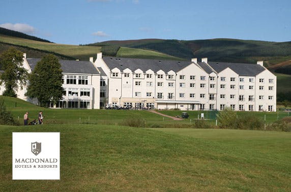 4* Macdonald Cardrona DBB inc optional spa treatment
