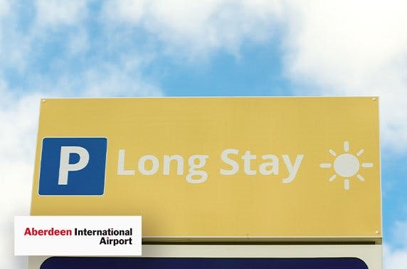 Aberdeen Airport parking from £3pd