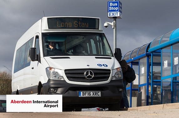 Aberdeen Airport parking from £3pd
