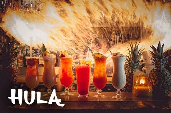 Hula cocktails, Northern Quarter