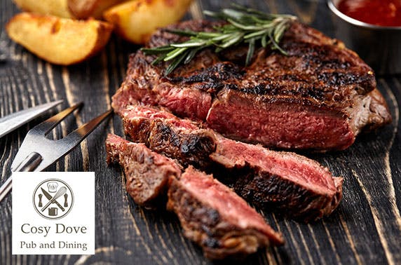 The Cosy Dove steaks