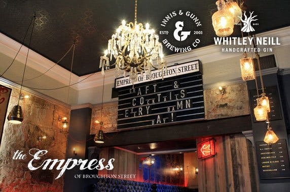 The Empress of Broughton Street dining & drinks