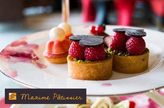 Patisserie Maxime afternoon tea & Prosecco