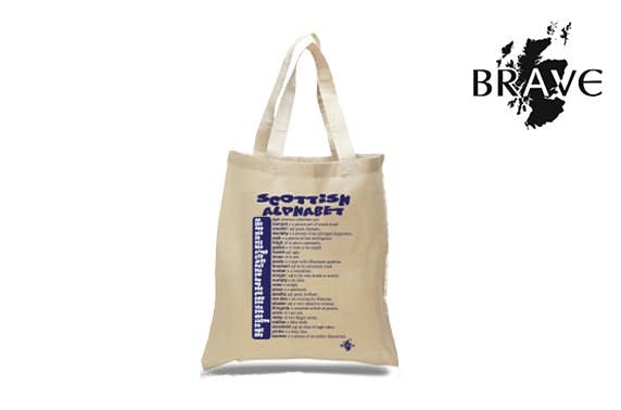 Alphabet tote bag