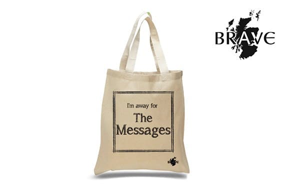 Messages tote bag