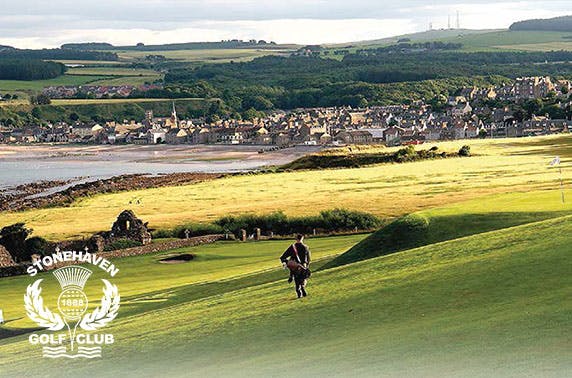 Stonehaven Golf Club round