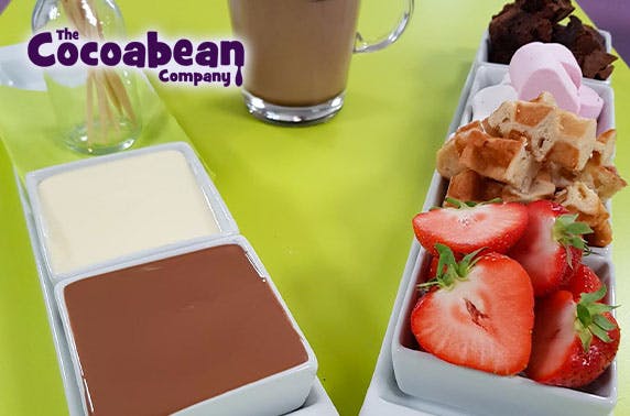 Cocoabean Braehead chocolate fondue or slime workshop
