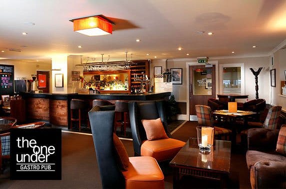 4* Macdonald Rusacks fish & chips and gin