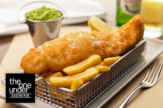 4* Macdonald Rusacks fish & chips and gin