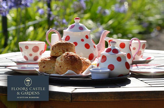 5* Floors Castle visit with optional afternoon tea