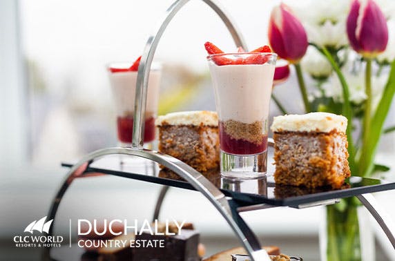 4* Duchally Country Estate afternoon tea