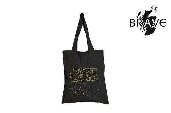 Scottish Galaxy tote bag