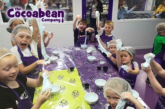 Cocoabean Braehead chocolate fondue or slime workshop