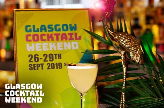 Glasgow Cocktail Weekend entry & drinks