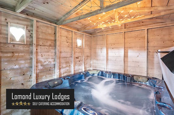 Lomond Luxury Lodges stay with private hot tub
